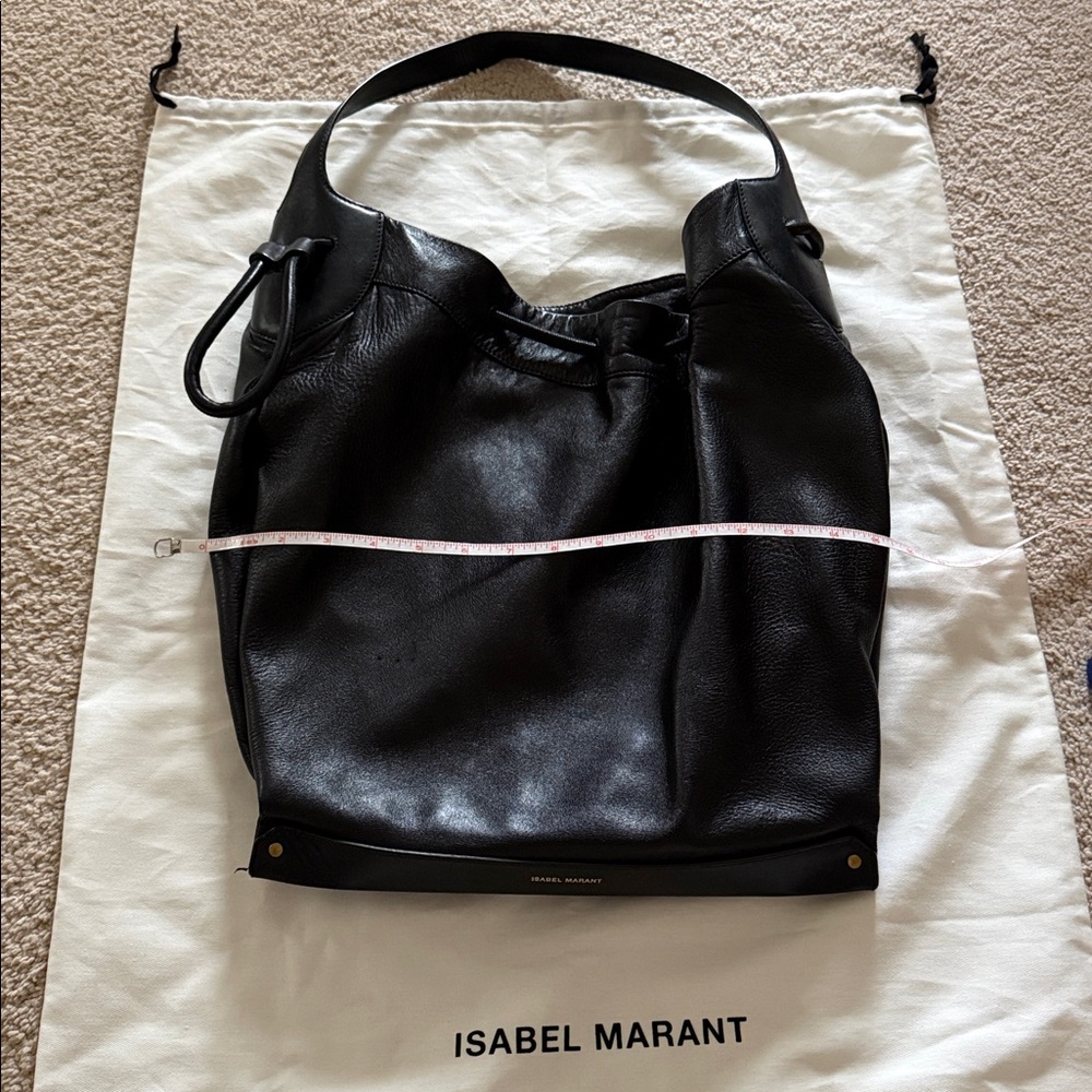 EUC Isabel Marant black hobo handbag with dust bag - Picture 10 of 13